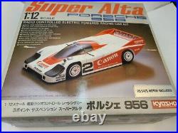 Kyosho Super Alta 112 Scale Porsche 956 Car. 1985 (36 years old) Futaba Mag JR