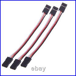 Male to Male 100/150/300/500/1000MM JR Futaba Receiver Servo Plug Connector Wire