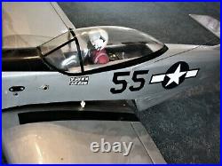 Model R/c Plane Warbird Reduced! Mustang Engine, Futaba Servos