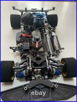 Mugen Seiki MTX4R Convert Engine Car w / Spare Parts And Futaba Transmitter Set