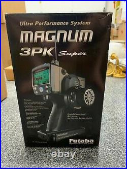NEW Box Futaba Magnum 3PK Super Transmitter racer radio RC remote control car