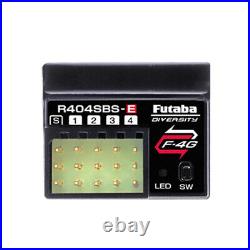 NEW Futaba R404SBS-E F-4G S. BUS2 10Ch Telem Receiver Indoor Opt FREE US SHIP
