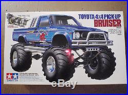 NEW Tamiya R/C Toyota Bruiser (RN36) With Vintage Futaba Controller and Charger