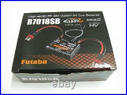 New 2.4ghz s. Bus2 high voltage futaba receiver r7018sb with rx capacitor 1800uf