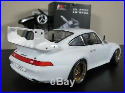 New Built Tamiya 1/10 RC Porsche 911 GT2 Racing TA02SW 4WD 84399 ESC Futaba Extr