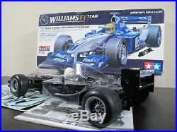 New Built Tamiya 1/10 RC Williams BMW FW24 F1 Team F201 Chassis + Futaba Servo