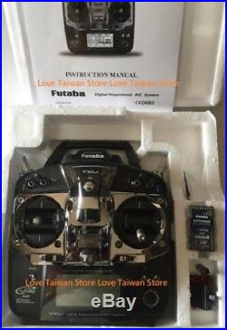 New Futaba 10J T10J (Mode 2) S/FHSS 10-Ch Transmitter + Receiver R3008SB x 1 Pcs