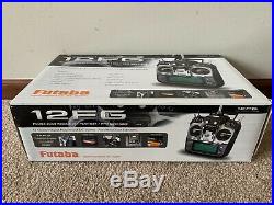 New Futaba 12FGH 12FG 2.4GHz FASST RC Helicopter Radio and Charger FUTK9276