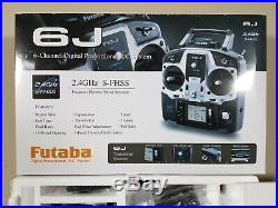 New Futaba 6J 6-Channel 2.4GHz S-FHSS R2006GS Receiver FUTK6000 4x S3004 Tamiya