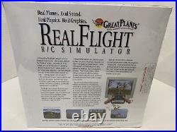 New Sealed! Great Planes Real Flight R/C Simulator + Futaba Controller 1997