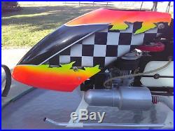 Nitro gas RC Helicopter futaba Curtis Youngblood O. S. Max SZ GY601 alig