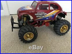 Original Tamiya Monster Beetle 1/10 1986 Vintage RC Off Roader Baja Futaba RARE