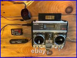PCM Futaba Transmitter FP-T8SGA-P with Receiver, chargers, Tach