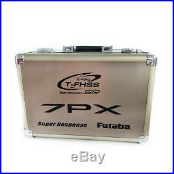 Portable Carry Aluminum Case for Futaba 7PX, Anti Damage and Anti Oxidation