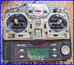 Pre-Owned Futaba radio for Fasst T7c-2.4GHz electric helicopter from Japan M