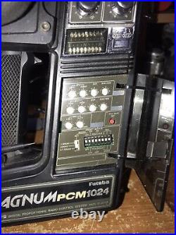 RARE Vintage Futaba FP-T3PB MAGNUM PCM1024 Transmitter With 3 FP-R113iP Receiver