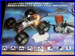 RC Car KYOSHO MAD FORCE + Futaba MEGATECH 2 PL Controller NEW
