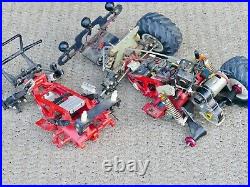 RC Car lot 1980s 1990s Team Associated Futaba Tamiya chassis rc-10 gold tires
