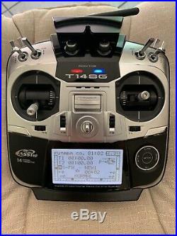 RC Transmitter Futaba T14SG 14-Channel 2.4GHz, Mode 2 Smooth Throttle