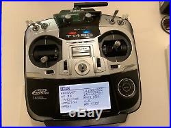 RC Transmitter Futaba T14SG Smooth Throttle, Mode 2, W Charger In Mint C