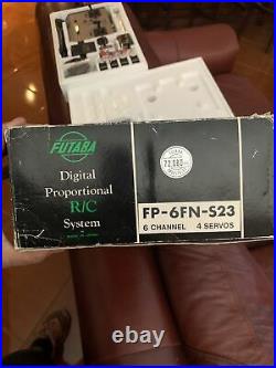 R/C Vintage radio control system Futaba FP-6FN-S23 for airplanes New In Box