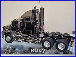 Rare Chrome Metallic Special Edition Tamiya R/C 1/14 Semi Ford Aeromax Futaba