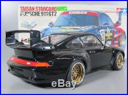 Rare Tamiya 1/10 RC Porsche 911 GT2 Taisan Starcard TA02SW Futaba ESC 58172 Box