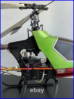 Remote Control RC Radio Control Hirobo Model Helicopter Futaba