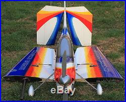 Russian F3A Acrobatic Model Airplane Angel's shadow OS 140RX Futaba Nitro RC