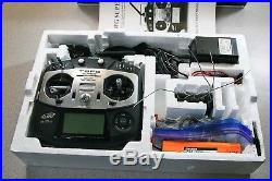 T8fg Futaba Transmitter Receviers 3 each and battery and charger and Hitec Servo