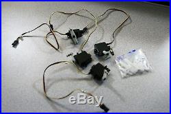 T8fg Futaba Transmitter Receviers 3 each and battery and charger and Hitec Servo
