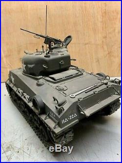 Tamiya 116 RC Sherman Tank Full Option IR Combat Module With Futaba RX