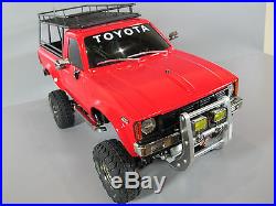 Tamiya 1/10 RC Toyota Hilux Truck +Futaba +MFC-02 light sound unit +Extra Parts