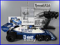 Tamiya 1/10 RC Tyrrell P34 F-1 Six Wheeler #49154 Futaba MC230CR ESC Battery