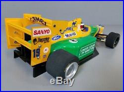 Tamiya 1/10 R/C B193 Bennetton United Color Camel F1 Race Car Rolling Chassis