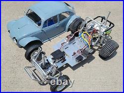 Tamiya 1/10 R/C Sand Scorcher Racing Buggy 2WD ESC Futaba Servo Spektrum Upgrade