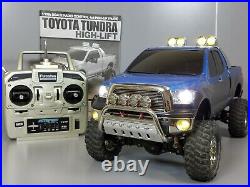 Tamiya 1/10 R/C Toyota Tundra High Lift Truck with LED light Futaba ESC Servo