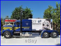 Tamiya 1/14 RC Grand Hauler Semi Truck + Futaba 2.4Ghz + MFC-01 LED & Sound Unit