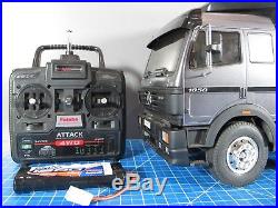 Tamiya 1/14 R/C Mercedes Benz 1850L Delivery Truck +Futaba +ESC +servo +Battery
