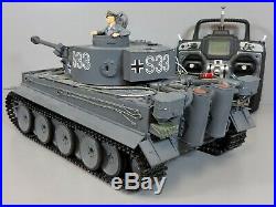 Tamiya 1/16 German Tiger 1 Tank +Full Option DMD T-03 MF-01 +Futaba +Metal Track