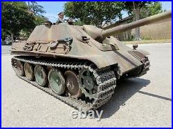 Tamiya 1/16 R/C German Tank Jagdpanther Destroy Full Option DMD T-03 Unit Futaba