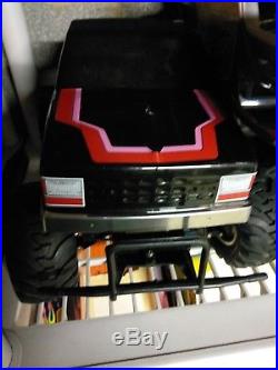 Tamiya Blackfoot Original RTR Chrome Wheels Oil Shocks Retro Ford Ranger Futaba