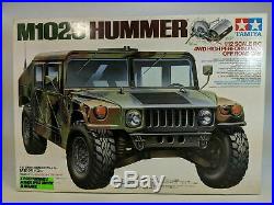 Tamiya M1025 1/12 R/C 4WD Hummer withBox, Futaba Control, Protech 6/7 Cell Charger