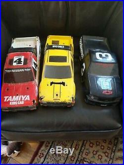 Tamiya Nissan King Cab vintage r/c Futaba Radio Control PARTS GALORE