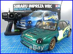 Tamiya RC 1/10 Subaru Impreza WRC 2001 Prototype TB-01 Chassis Futaba ESC 58271