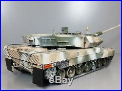 Tamiya RC 1/16 Leopard 2A6 Full Option with DMD Control Unit Tank Futaba RTR