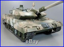 Tamiya RC 1/16 Leopard 2A6 Full Option with DMD Control Unit Tank Futaba RTR