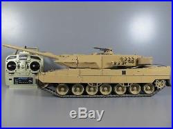 Tamiya RC 1/16 Leopard 2A6 Full Option with DMD Control unit Tank 2.4 Futaba RTR