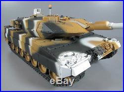 Tamiya RC 1/16 Leopard 2A6 Full Option with DMD Control unit Tank 2.4 Futaba RTR
