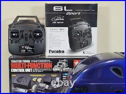 Tamiya R/C 1/14 Blue Freightliner Cascadia Truck+ MFC-01 LED Sound Unit +Futaba